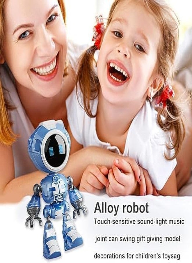 CIRBOX Metal Alloy Robot Desk Ornament Â- Multicolor Robot Figurine | Cute Interactive Companion for Home, Office, Workspace | Durable Alloy Material | Creative Desk and Shelf Decor | 5 x 8 Cm - Image 4